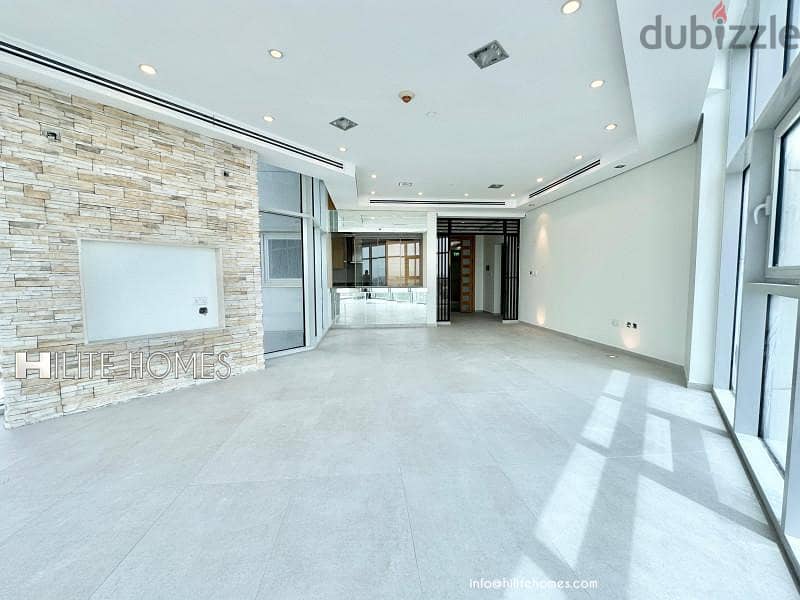 Modern full floor Seaview apartment for rent in Salmiya 7