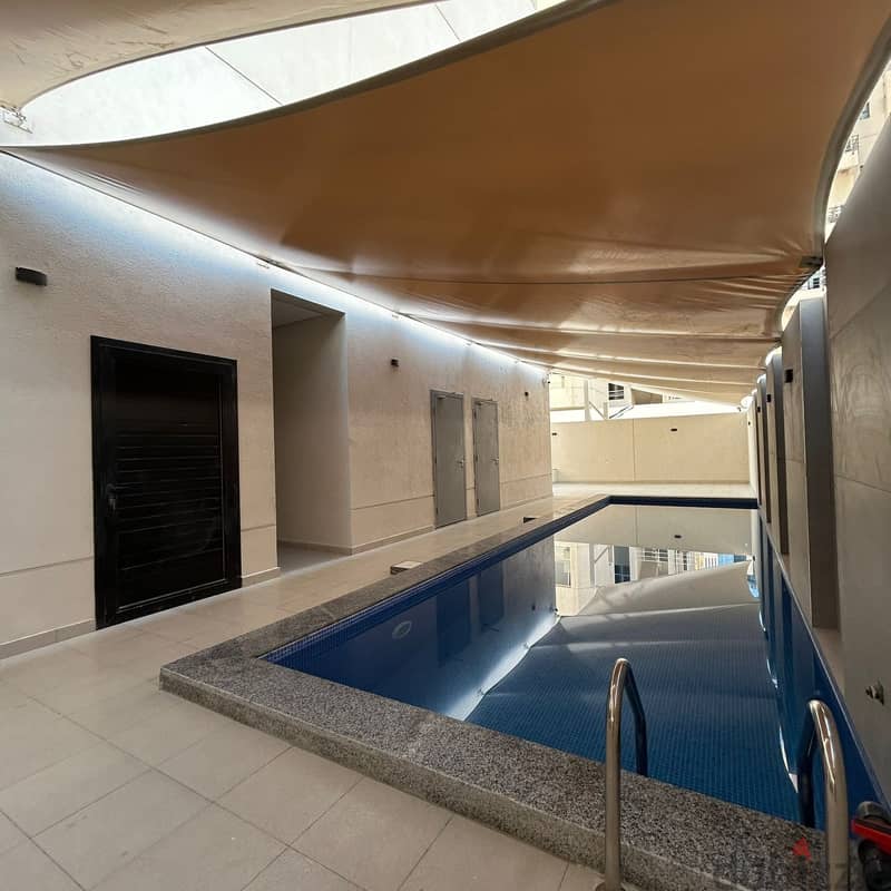 Furnished apartment with a sea view for rent in Hessa Al Mubarak 8