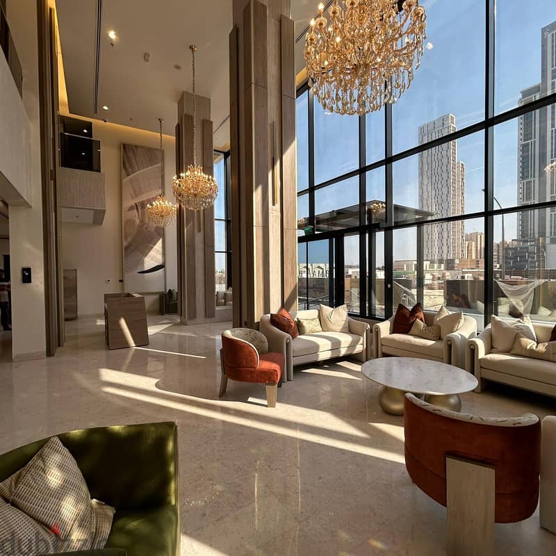 Furnished sea-view apartment for rent in Hessa Al Mubarak 8