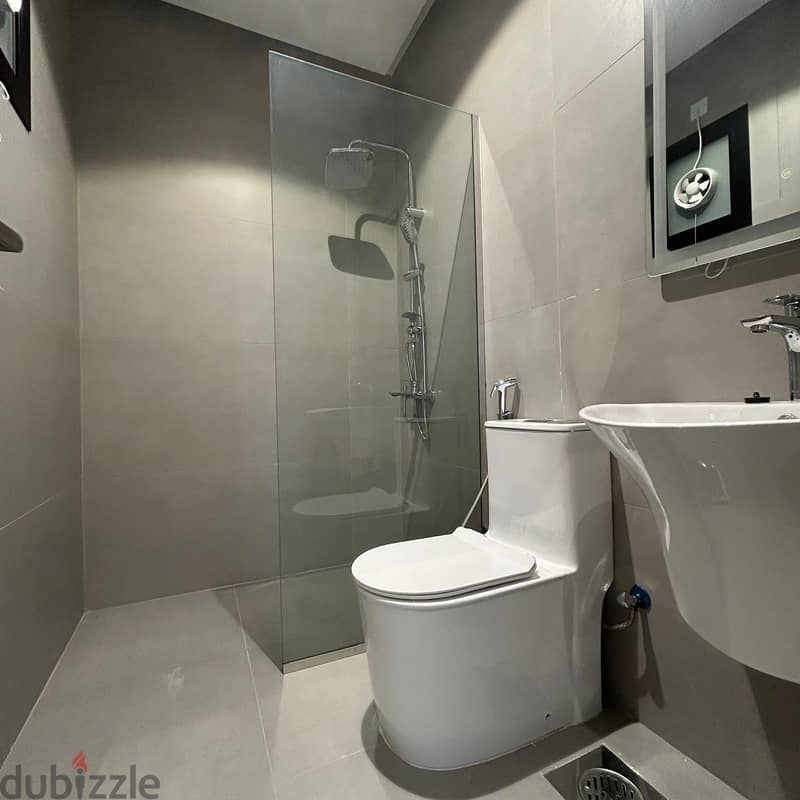 semi-furnished apartment with a sea view for rent in Hessa Al Mubarak 5