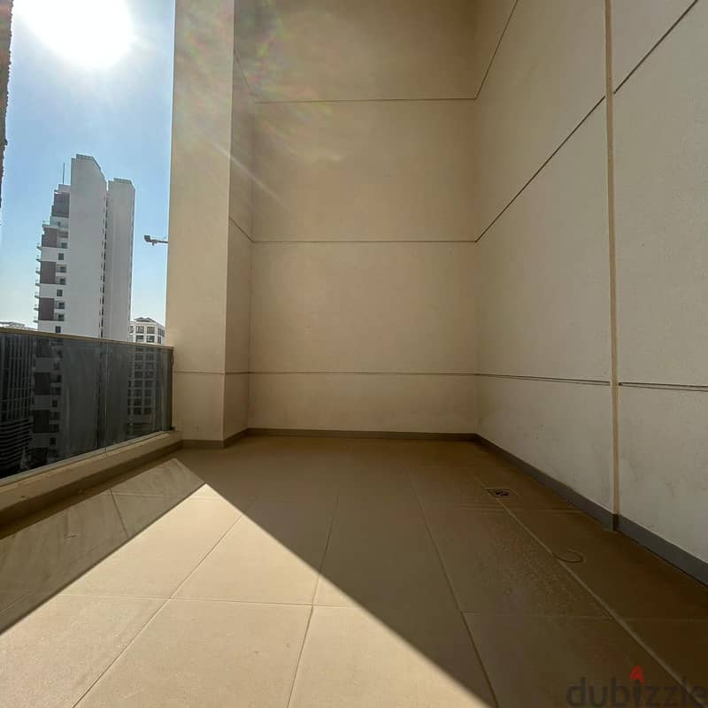 semi-furnished apartment with a sea view for rent in Hessa Al Mubarak 6