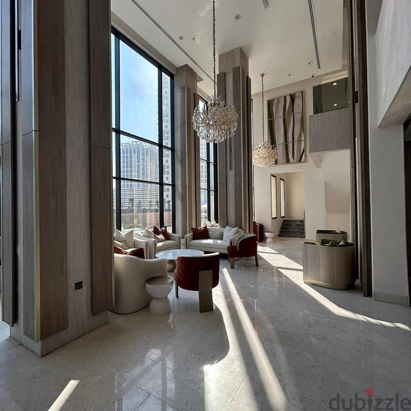semi-furnished apartment with a sea view for rent in Hessa Al Mubarak 10