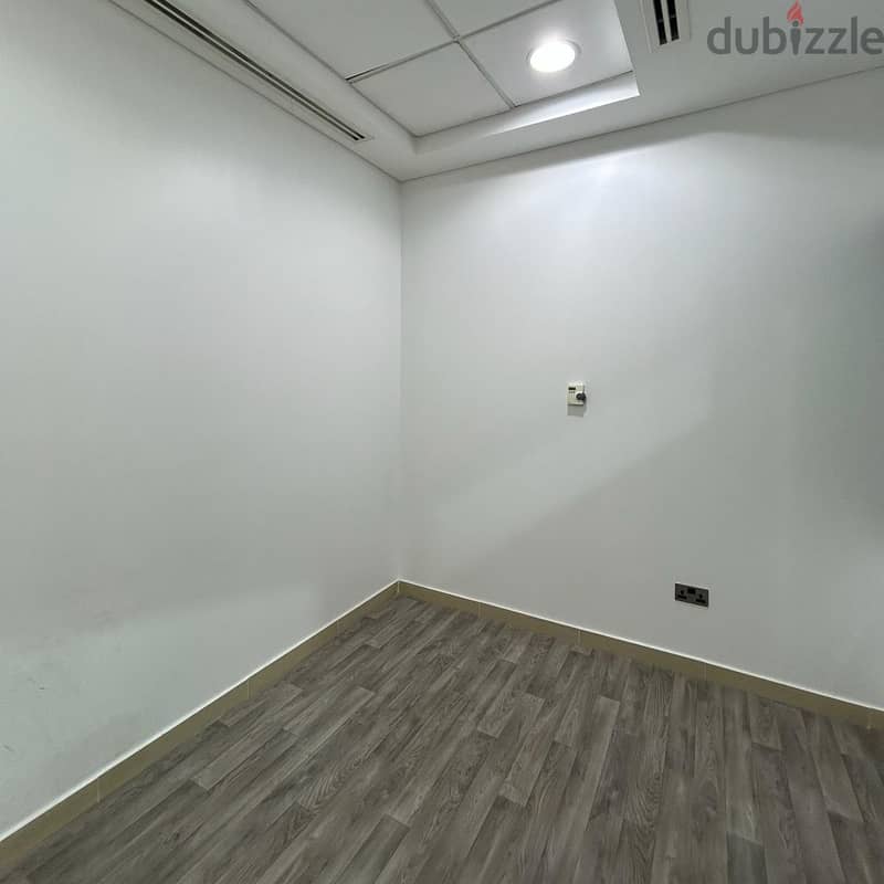 Commercial office with a grace period for rent in Qibla 4