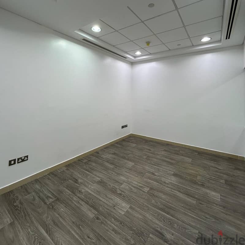 Commercial office with a grace period for rent in Qibla 6