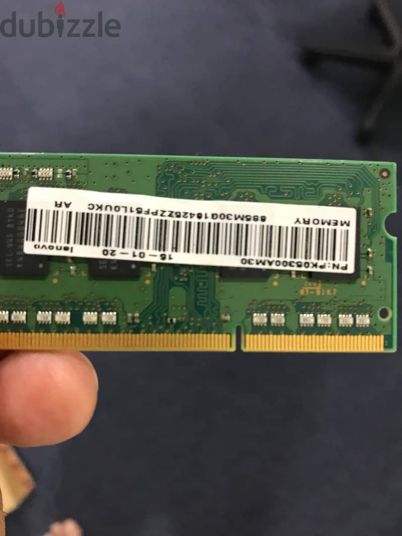 (12800) Laptop Ram 4GB ddr3 2