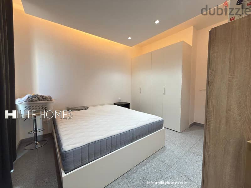Modern three bedroom furnished apartment for rent in Sabha al Salem 4