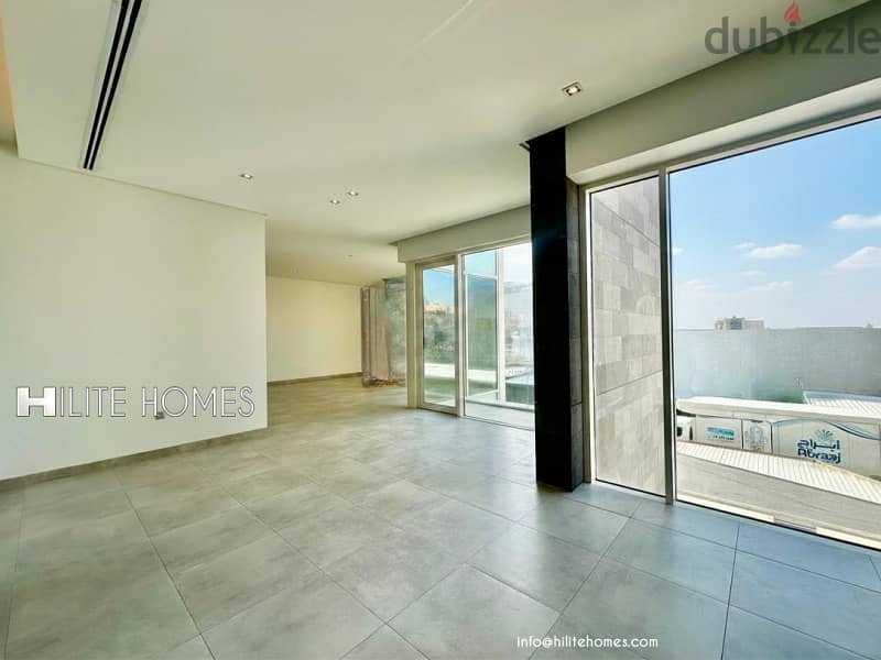 Three Master bedroom floor for rent in Rawda 14