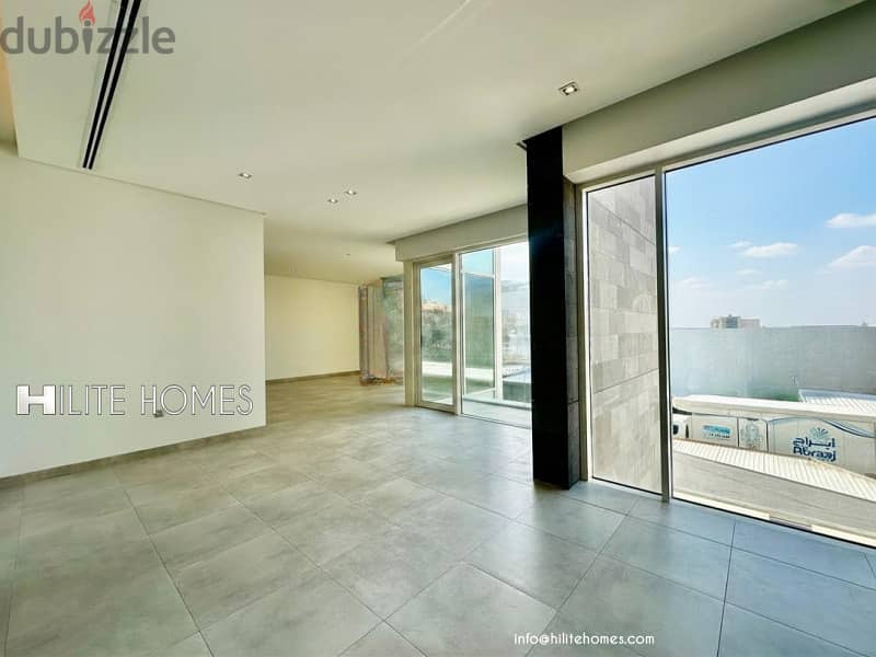 Three Master bedroom floor for rent in Rawda 1