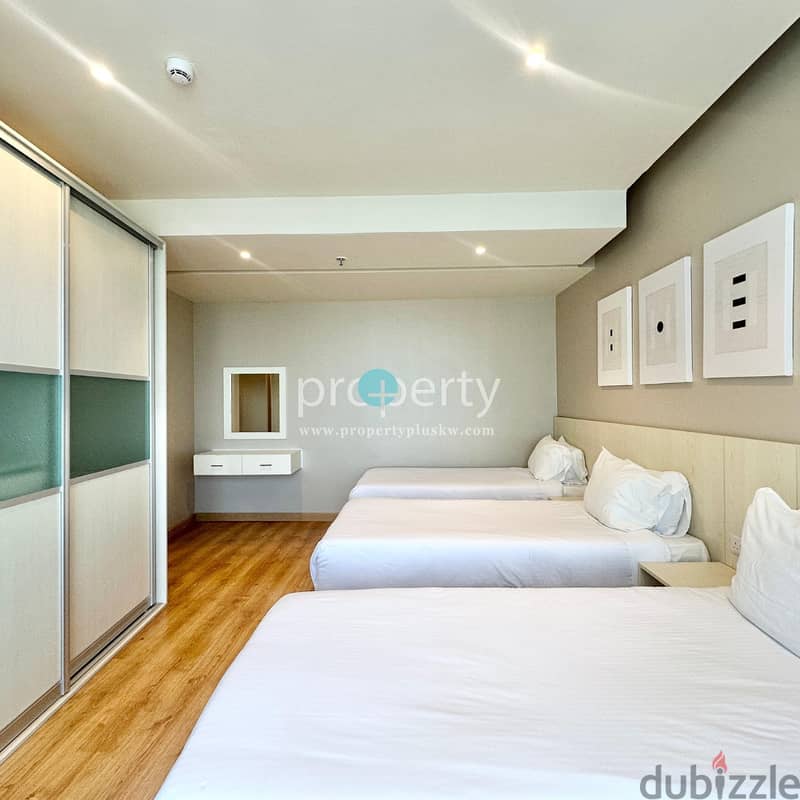 Furnished 2 bedroom sea view apartment located in Fintas, Kuwait 3