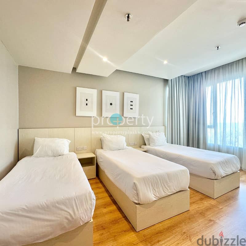 Furnished 2 bedroom sea view apartment located in Fintas, Kuwait 6