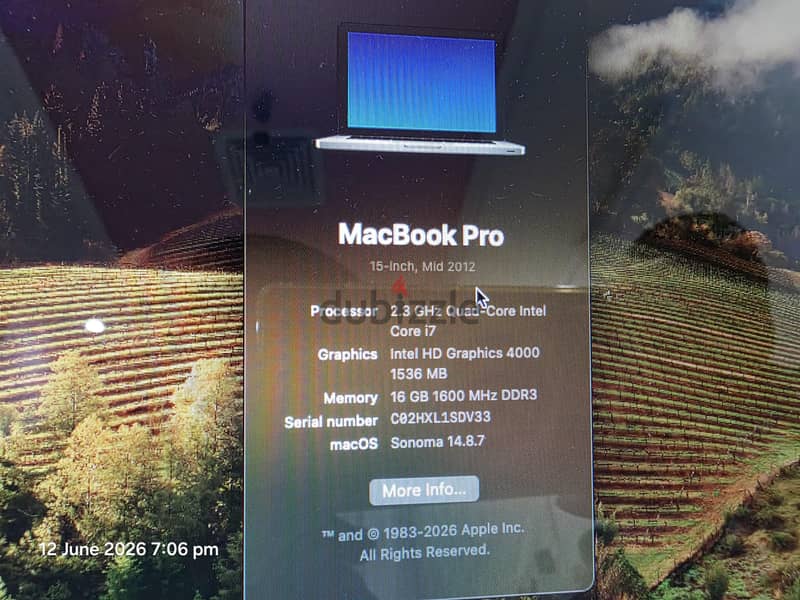 macbook pro 15 8