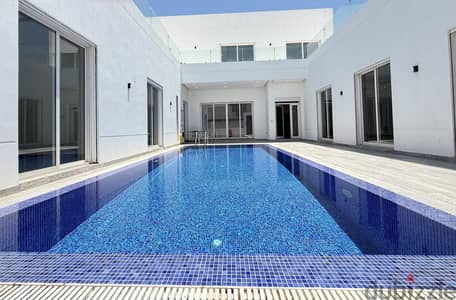 Khiran – new, ufurnished, four bedroom villa w/pool