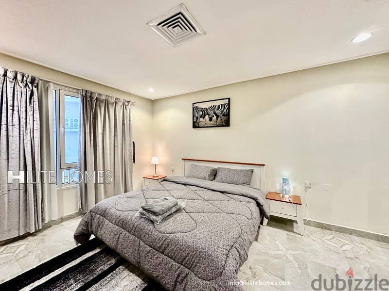 Two bedroom furnished apartment for rent in Fintas 8