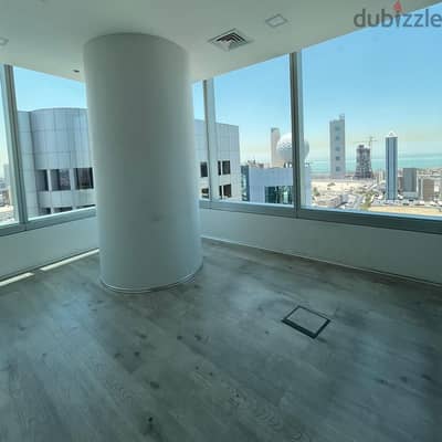 Commercial office with a grace period for rent in Sharq