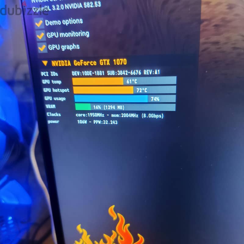 GTX 1070 EVGA 3