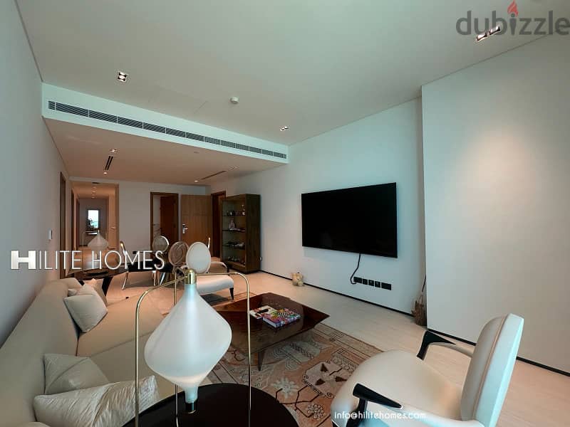 Brand new modern furnished three bedroom apartment in KuwaitCity 2