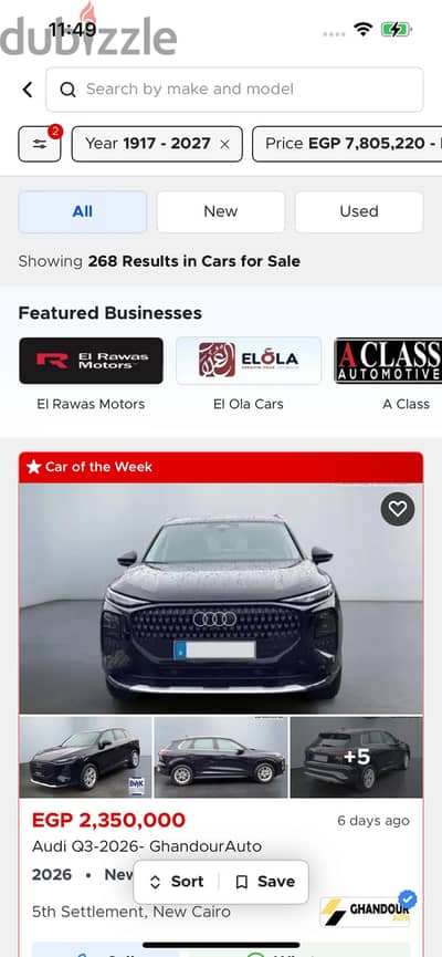 Audi for rent