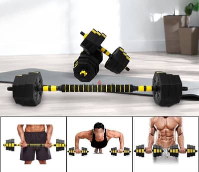 New dumbell set 20 kg for 15 kd only best best quality with bar