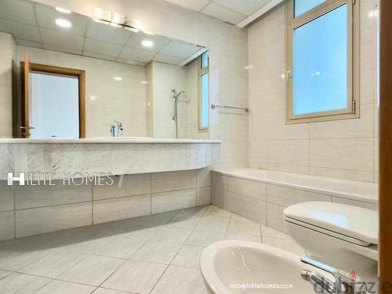 Three bedroom semi furnished apartment for rent, Bneid al qar 4