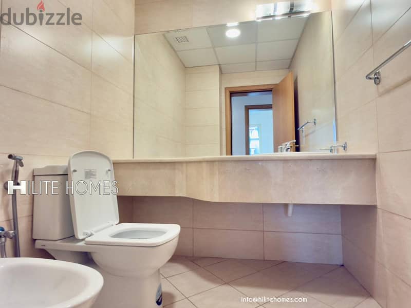 Three bedroom semi furnished apartment for rent, Bneid al qar 8