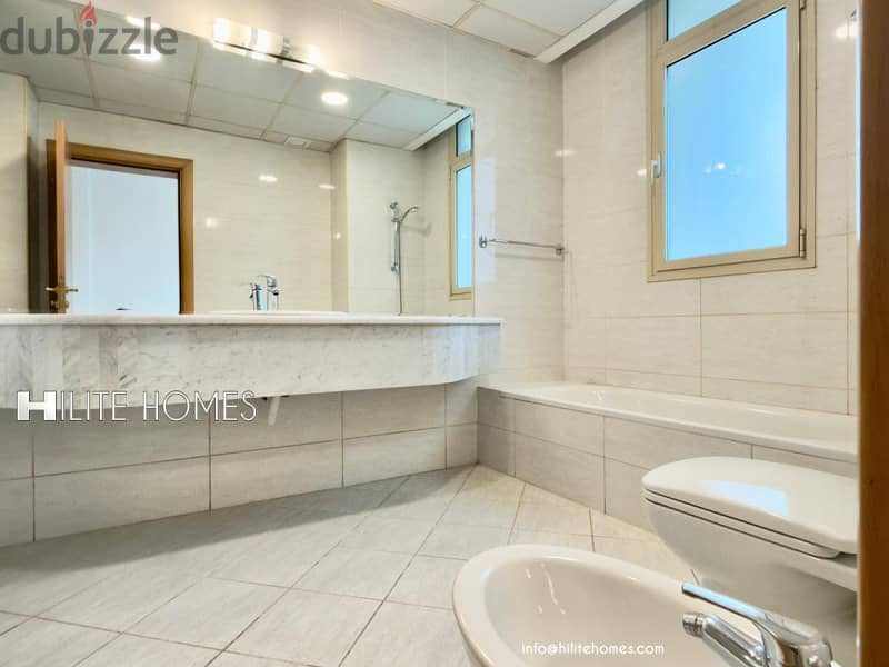 Three bedroom semi furnished apartment for rent, Bneid al qar 9