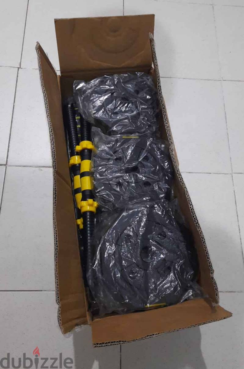 New dumbbell set 20 kg for 15 KD only best material and price 4