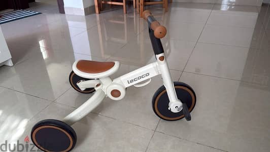 Lecoco Kids Foldable Tricycle for Sale – Not Used – 10 KD