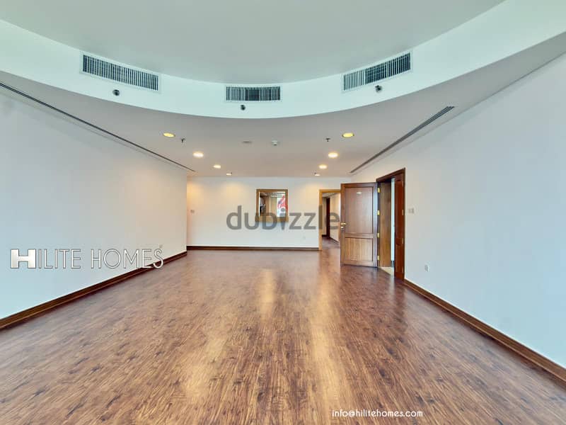 Three bedroom semi furnished apartment for rent, Bneid al qar 1