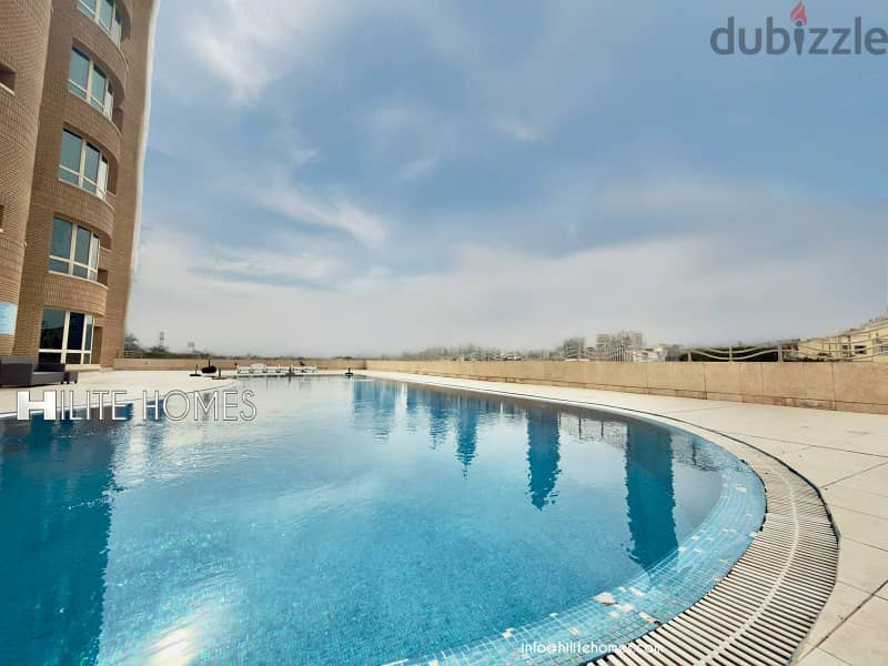 Three bedroom semi furnished apartment for rent, Bneid al qar 8