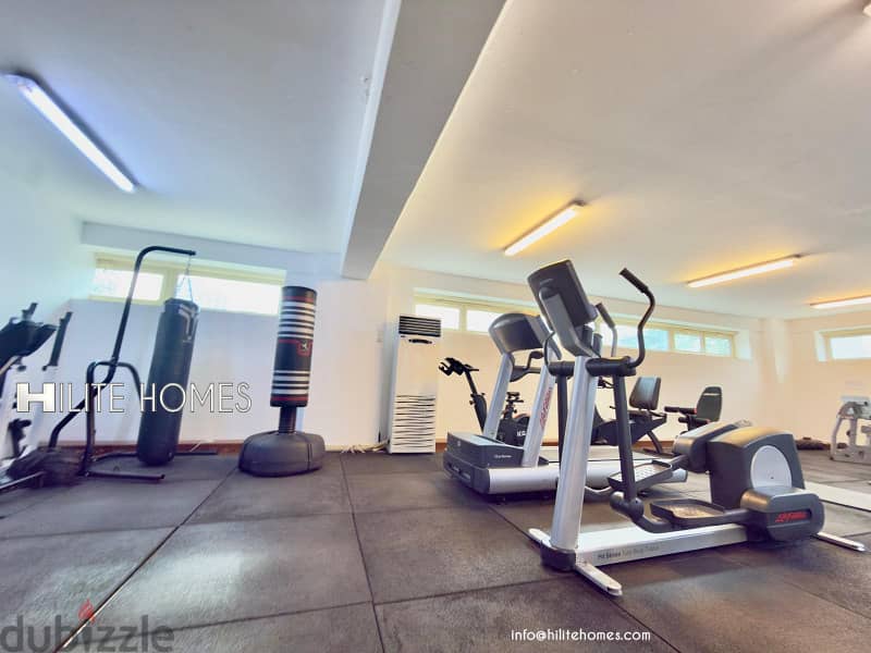 Three bedroom semi furnished apartment for rent, Bneid al qar 12