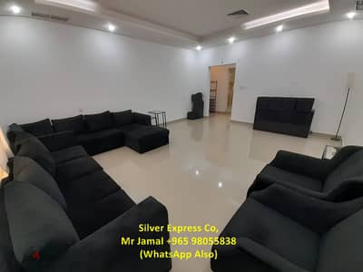 3 Bedroom Fully Furnished Apartment for Rent in Sabah Al Ahmad.