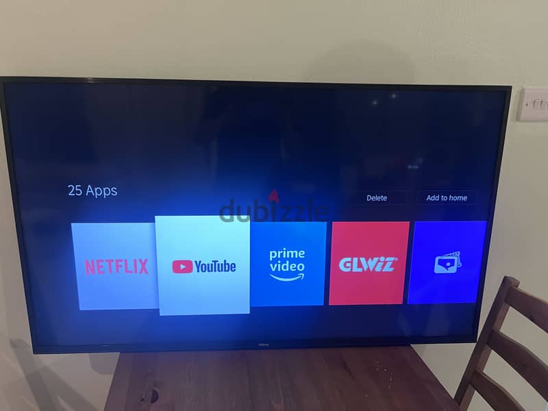Wansa smart 50 inch with original remote 1