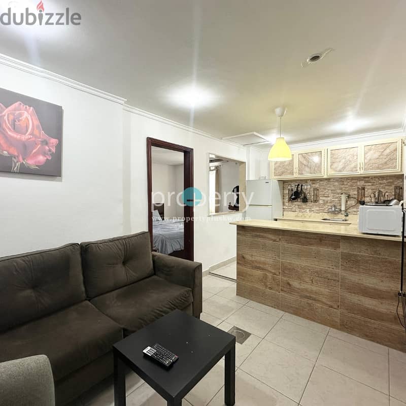 1 bedroom fully furnished apartment for rent in salmiya 1