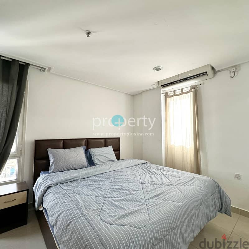 1 bedroom fully furnished apartment for rent in salmiya 3