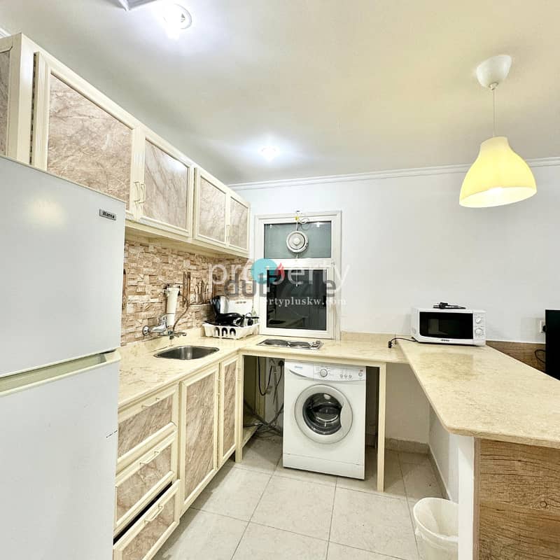 1 bedroom fully furnished apartment for rent in salmiya 4