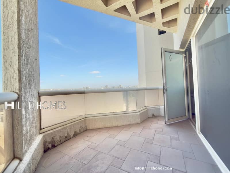 Sea view 2 bedroom duplex For Rent in Salmiya 3