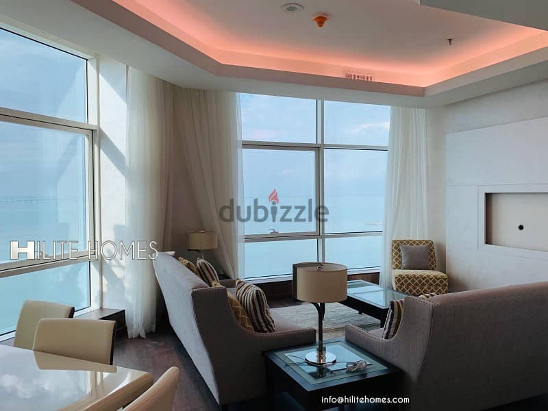 Luxury one bedroom apartment for rent , Sharq 2