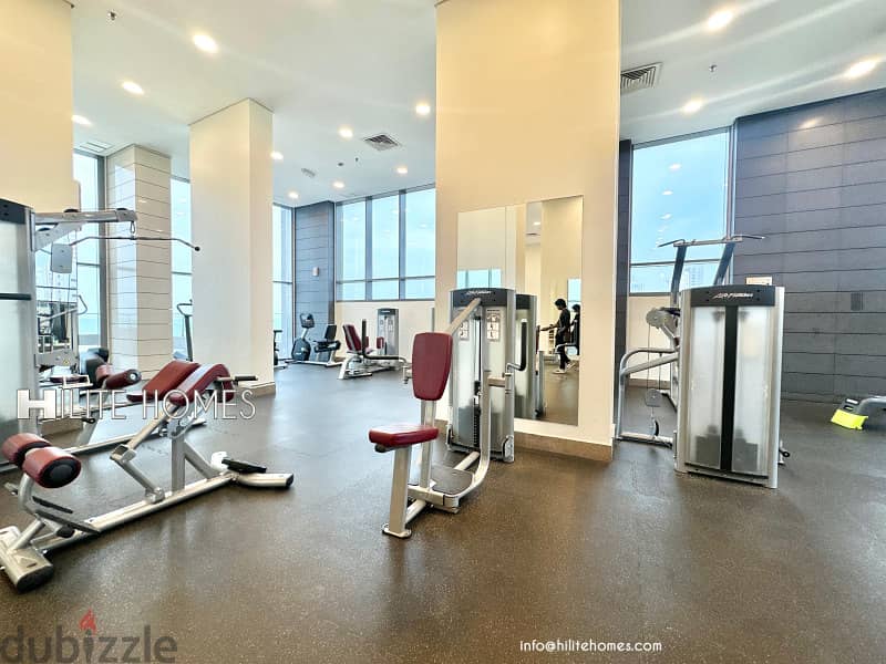 Elegant Three Bedroom Sea view Apartment for Rent in Salmiya 14