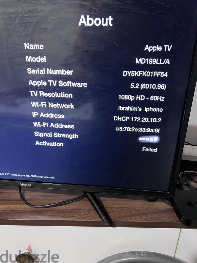 Apple device with original remote 4