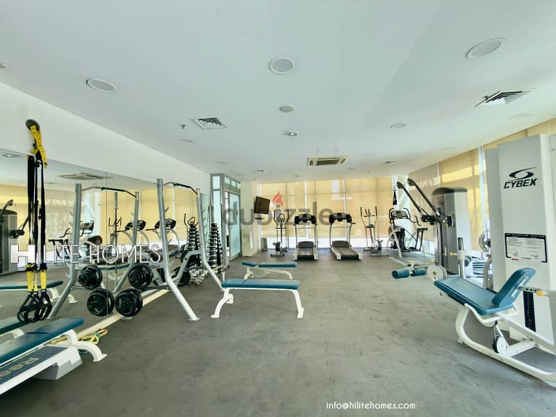 Two bedroom furnished apartment in Salmiya 8