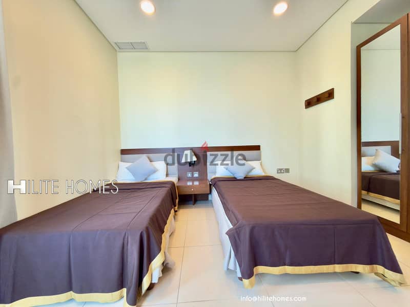 Two bedroom furnished apartment in Salmiya 12