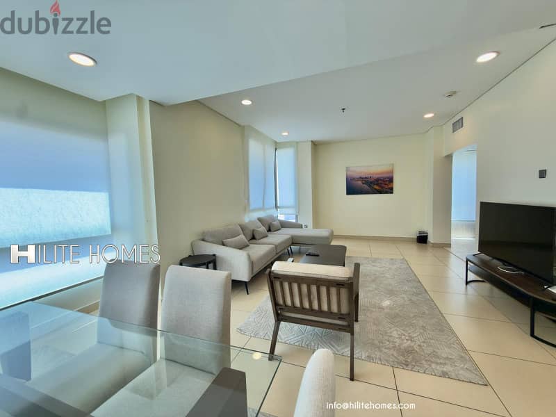 Two bedroom furnished apartment in Salmiya 7