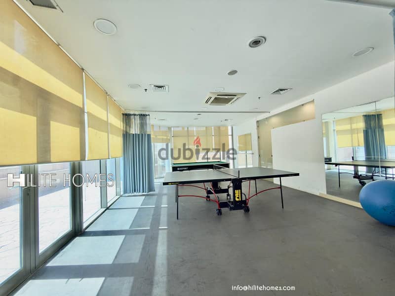 Two bedroom furnished apartment in Salmiya 9