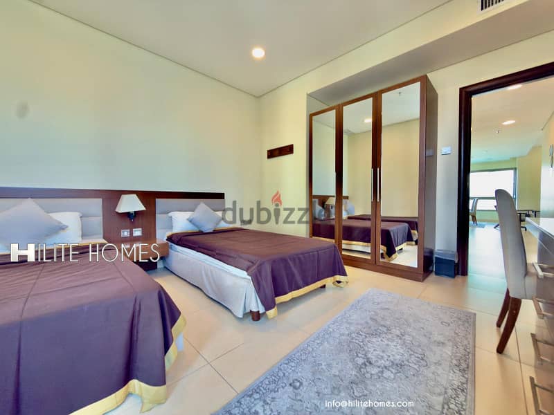 Two bedroom furnished apartment in Salmiya 11