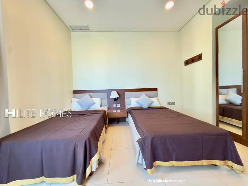 Two bedroom furnished apartment in Salmiya 12