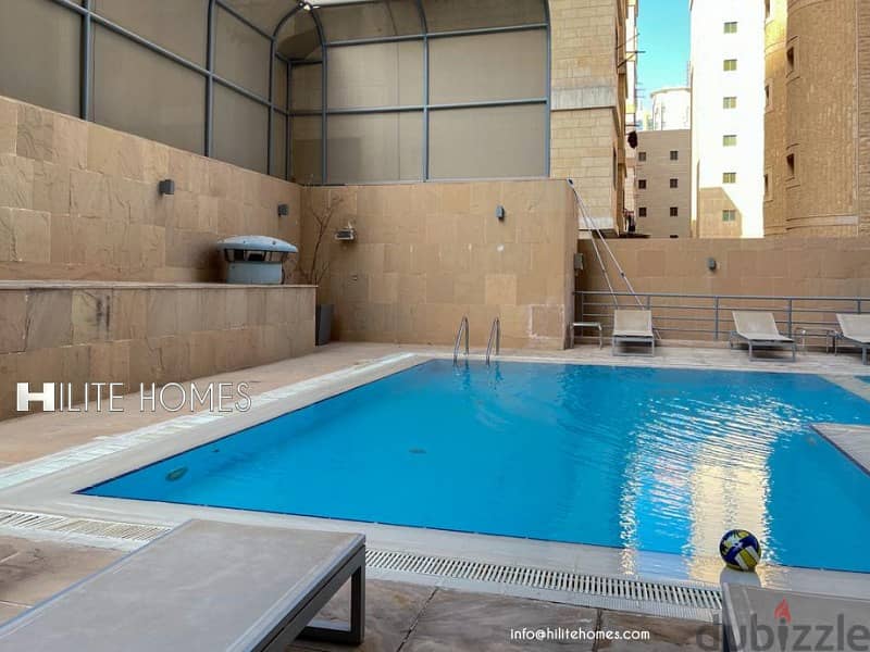 Two bedroom furnished apartment in Salmiya 15