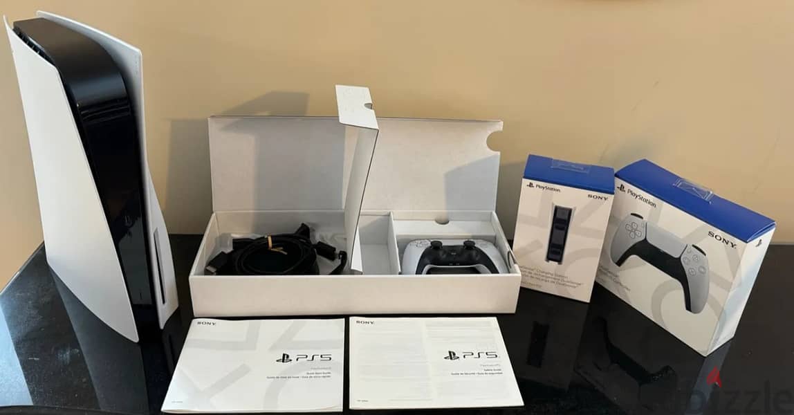 New Sony PlayStation 5 SLIM 1TB 8K Disc Edition - White 2