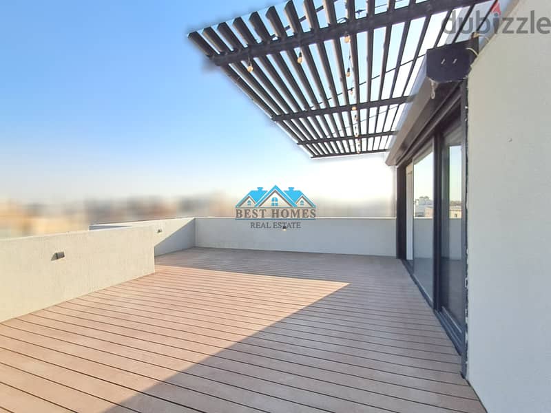 Luxury 2 Master Bedrooms Apartment with Private Rooftop in Qortuba 1