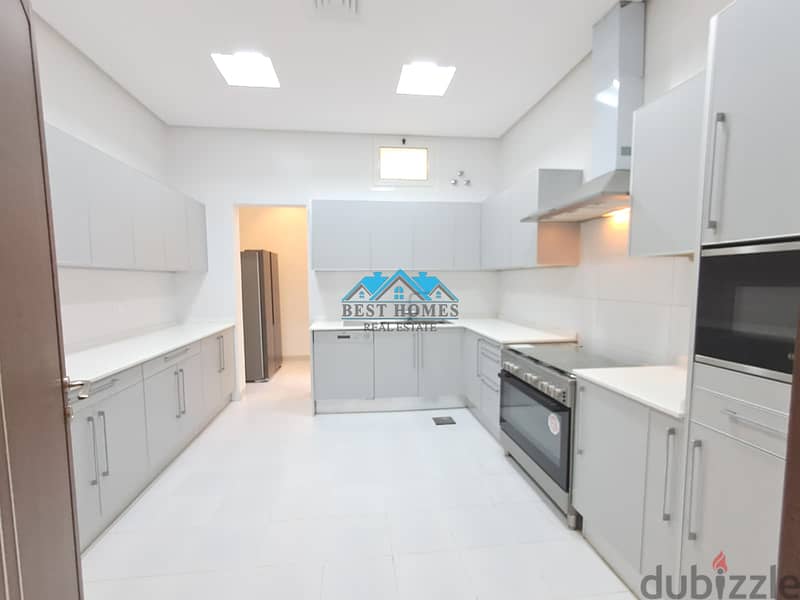 Premium 3 Bedroom Ground Floor Apartment with Spacious Yard in Qortuba 5