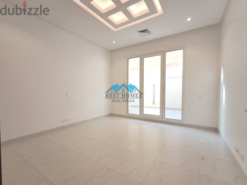 Premium 3 Bedroom Ground Floor Apartment with Spacious Yard in Qortuba 10